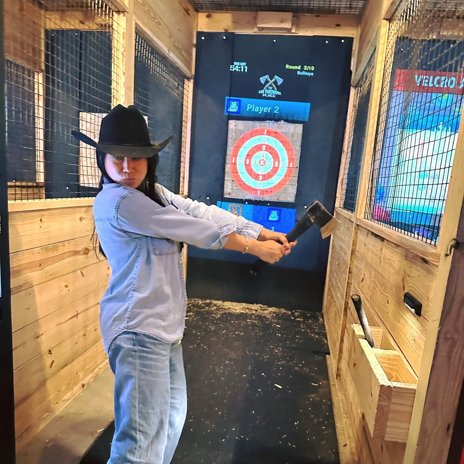 The Axe Throwing Place Lafayette Lady 3