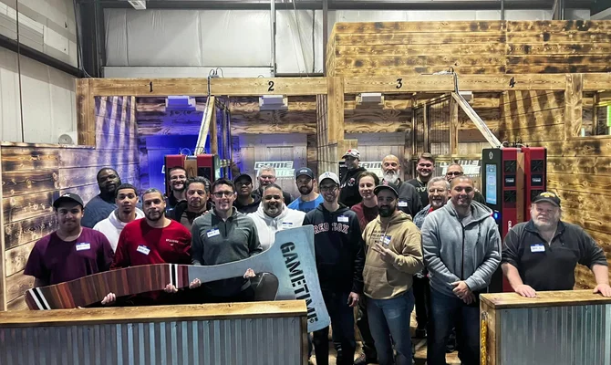 Why Axe Throwing with Champ Throw is the Ultimate Corporate Event Experience